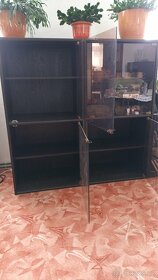 Skříně šedo tmavě zelený - 7