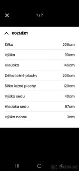 Rozkládací pohovka Hannah - 7