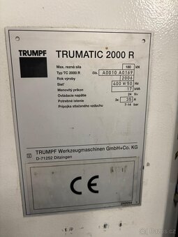 Vysekávací lis Trumpf Trumatic 2000 R - 7