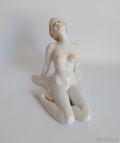 Porcelánový ženský akt - NEUNDORF - Německo - 7