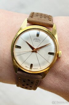 Československé mechanické vintage retro hodinky PRIM Ala Dip - 7