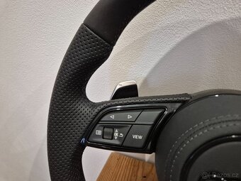 AUDI SLINE VOLANT MULTIFUNKCNY S PÁDLAMI A3 A4 A5 A6 Q5 Q7 - 7