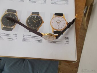 pekne funkcni zlacene hodinky prim Mřížky rok 1965 - 7