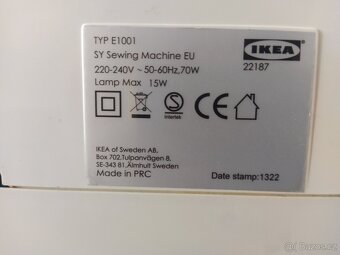 Šicí stroj z IKEA - 7