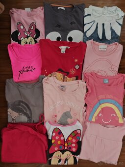 Dívčí oblečení vel. 122/128, 58 ks - 7