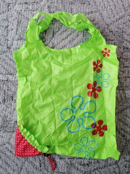 Skládací nákupní taška - prasátko, jahoda, citron - 7