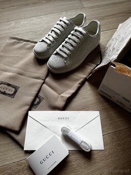 Gucci sneakers, tenisky, white GG, vel. 6, 39 - 7