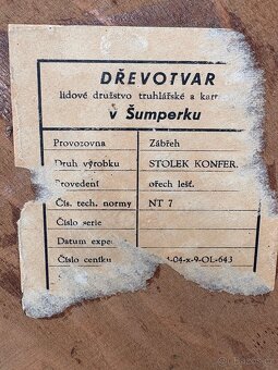 Konferenční stůl Dřevotvar - 7