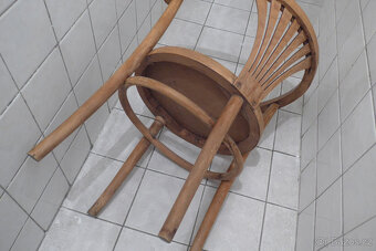 Stará Celodřevěná Židle 1925 ? - 7