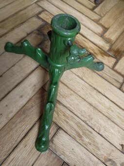 Stojánek na stromek litinový - 7