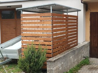 Dřevník ,Montáž ZDARMA ,  Zásobník na palivové dřevo - 7