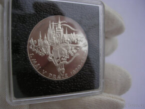 100 Kčs 1990 1.Máj Nevydaná PROOF - puncovaná - 7