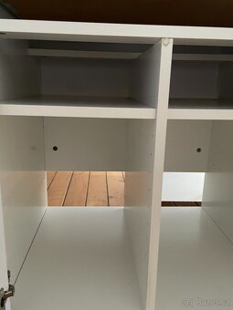 Bílá komoda / skříňka s dvířky a šuplíkem IKEA - 7