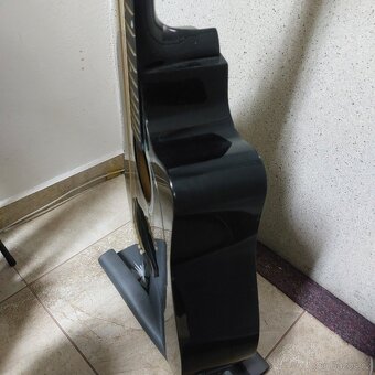 Elektro-akustická kytara Squier Fender SA-105CE, krásný stav - 7