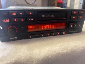 BMW Business RDS autorádio originál e34 e36 Z3 e31 - 7