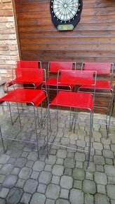 Retro celokovové barové židle  - 80" Vintage Arrben - 7