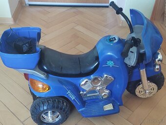 Dětská elektrická motorka tříkolka - 7