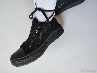 Boty Lee Cooper na platformě,"děrované" -nové,vel. 40-40,5 - 7