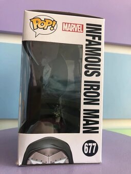figurka Funko Pop Infamous Iron man 677 - glow in the dark - 7