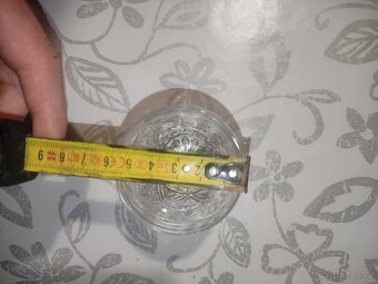 Skleničky broušené sklo - 7
