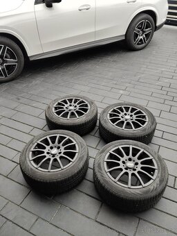 Alu 5x112 r16 se zimními pneu 205\55\16 - 7