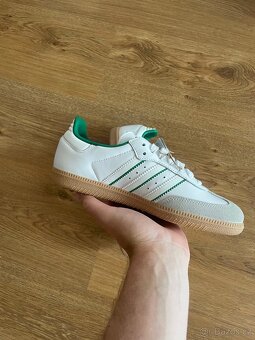 Adidas Samba Crystal White Green velikost 37 1/3 - 7
