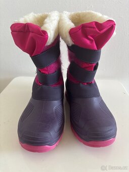 Kozačky zateplené vel. 34, stélka 20,5 cm. - 7