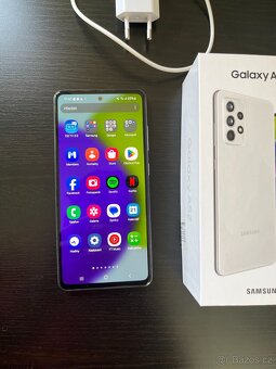 📱 Samsung Galaxy A52/ 64 GB (bílý) – TOP stav, osob. předán - 7