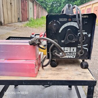 Elektrody chem weld , a elektrody Esab + trafosvářečka - 7