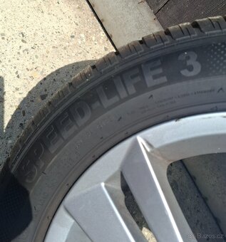 Letni alu sada Fabia III 5x100 6Jx15 ET38 + 185/60R15 - 7
