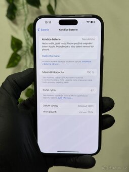 iPhone 15 Plus 128GB černý - 7