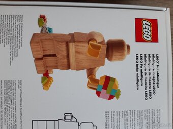 Dřevěná figurka Lego - 7