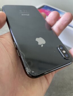 Prodám iPhone X 256GB black - 7