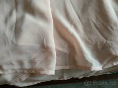 Dlouhé starorůžové šaty, vel. S-M. - 7