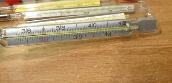 RTUŤOVÉ TEPLOMĚRY LEHCE SKLEPATELNÉ RETRO - 7