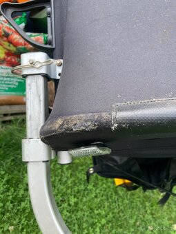 Vozík/kocarek za kolo pro dvě děti - 7