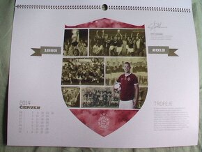AC Sparta Praha Výroční nástěnný kalendář - 7