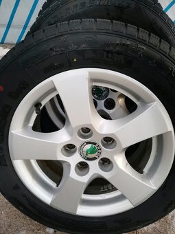 Alu kola na Škoda Fabia originál 185/60 R14 - 7
