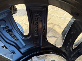 Alu Audi 5x112r16 6,5J ET43 černé - 7