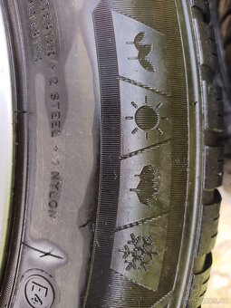 Celoroční pneumatiky 195/55 R16 91V na Alu discich DACIA - 7