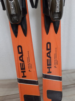 Lyže HEAD 156cm, R12,3m. Salomone hole 6061- 18 mm - 7