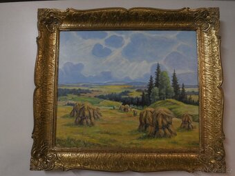 Obraz horského jezera + další obrazy - 7