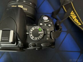Zrcadlovka Nikon D3100 + 18/55mm VR objektiv - 7