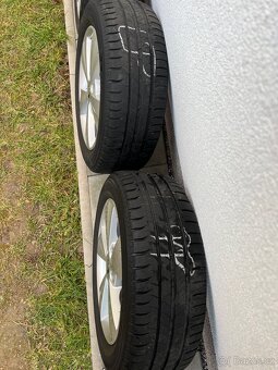 Sada alu kol/disky 16 skoda octavia a letní pneu 205/55R16 - 7