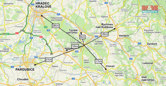 Prodej zahrady, 465 m², Borohrádek - 7