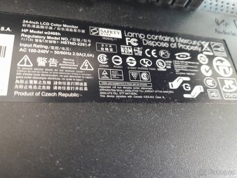 Monitor HP w2408h Vivid color HDMI - 7