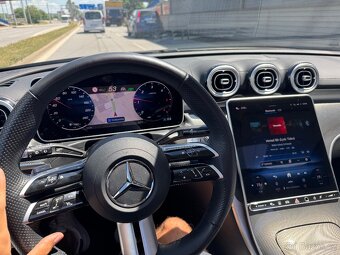 C220d 4matic BLACK MAGNA 2024, ZÁRUKA 7/26, 20TKM, 1.maj, ČR - 7