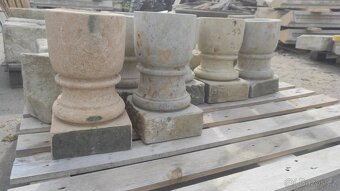 Kamenná váza, pískovcová váza, kalich, koryto, 20 ks - 7