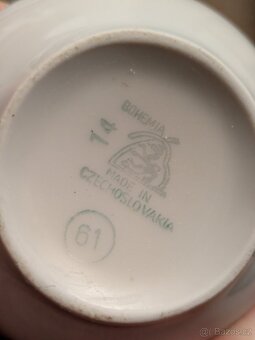 Czechoslovakia čajový set Bohemia Tereza - 7