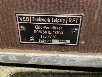 Filmový projektor Carl Zeiss Jena Tk35 Kino Landkino z roku - 7